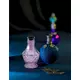 Liten lilla glassampulle 11,5 cm, bilde 2