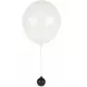 Black helium balloon weight 35 g, image 2