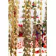 Golden fir tree glitter thread curtain 100 x 245 cm, image 2