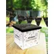 White, gold and black happy birthday cardboard ballot box, image 2