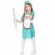 Green nurse costume for girls, Size: 10-12 years (130-140 cm), image 2