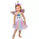 Pastel floral unicorn costume for girls, Size: 10-12 years (130-140 cm), image 2