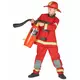 Red firefighter costume for children, Size: 4-6 years (110-120 cm), image 2
