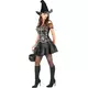 Sexy heksekostyme med overdel til kvinner Halloween, Størrelse: Medium/Large, bilde 2