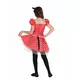 Red polka dot mouse costume for girls, Size: 5-6 years (115/130 cm), image 2