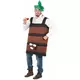 Adult wine barrel costume, image 2