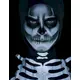 Skjelett-sminkesett som lyser i mørket for voksne, Halloween, bilde 2