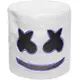 Lilla LED-marshmallow DJ-maske for voksne, bilde 2