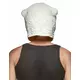 Adult polar bear latex mask, image 2