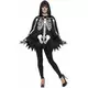 Adult skeleton poncho, image 2