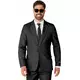 Mr. Solid svart herredress fra Suitmeister, Størrelse: Large (EU 52-54), bilde 2