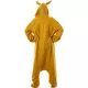 Adult kangaroo jumpsuit costume, Size: Large, image 2