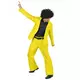 Adult yellow disco costume, Size: X-Large, image 2