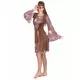 Women's paisley pattern hippie costume, Size: Medium/Large, image 2