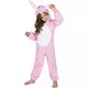 Pink Rabbit Costume for Children, Size: 7-9 years (M), image 2