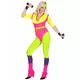 80s aerobics teacher costume for women, Size: Small, image 2
