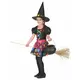 Girls' colorful polka dot witch costume, Size: 7-9 years(120-130 cm), image 2