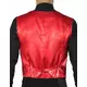 Adult red sequin vest, Size: X-Large, image 2