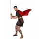 Men's Gladiator Warrior Costume, Size: XX-Large, image 2