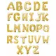 86 cm gold letter foil balloon, Size: E, image 2
