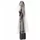 Grey funeral bride costume for women, Size: Medium/Large, image 2