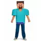 Minecraft klassisk Steve-kostyme til barn, Størrelse: 10–12 år (137 – 149 cm), bilde 2