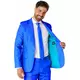 Mr. Solid blå herredress fra Suitmeister, Størrelse: XX-Large (EU 60-62), bilde 3