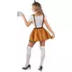 Brown Bavarian costume for women, Size: Medium, image 3