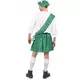 Green and white Scottish costume for men, Size: X-Large, image 3
