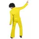 Adult yellow disco costume, Size: X-Large, image 3