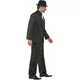 Men's striped Charleston gangster costume, Size: X-Large, image 3