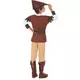 Brown and beige woodland boy costume, Size: 10-12 years (130-140 cm), image 3