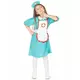 Green nurse costume for girls, Size: 7-9 years (120-130 cm), image 3