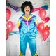 Adult 80s blue jogging suit, Size: X-Large, image 3