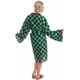 Rutete manga kimono-kostyme for voksne, Størrelse: Small, bilde 2