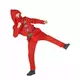 Red ninja star costume for boys, Size: 7-9 years(120-130 cm), image 3
