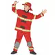 Red firefighter costume for children, Size: 4-6 years (110-120 cm), image 3