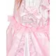 Princess costume with a flower crown for girls, Size: 7-9 years (120-130 cm), image 3