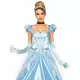Blå sateng prinsessekostyme til kvinner, Størrelse: Medium (40-42), bilde 3