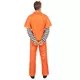 Men's prisoner costume, Size: Large, image 3