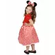 White polka dot mouse costume for girls, Size: 7-9 years (M), image 3