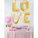 86 cm gold letter foil balloon, Size: E, image 3