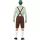 Green and brown Bavarian costume for adults, Size: X-Large, image 3