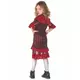 Red terrifying clown costume for girls, Size: 7-9 years (120-130 cm), image 3