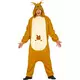 Adult kangaroo jumpsuit costume, Size: Large, image 3
