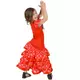 Red Flamenco Dancer Costume with White Polka Dots for Girls, Size: 10-12 years (130-140 cm), image 3