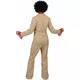 Beige Frynsete Discokostyme for Menn, Størrelse: Medium, bilde 3