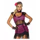 Sexy saloon girl-kostyme for kvinner, Størrelse: Medium (40-42), bilde 3