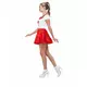 Grease Cheerleader-kostyme til kvinner, Størrelse: Medium, bilde 3