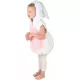 Children's sleeveless white and pink rabbit costume, Size: 3-4 years (98-104cm), image 3